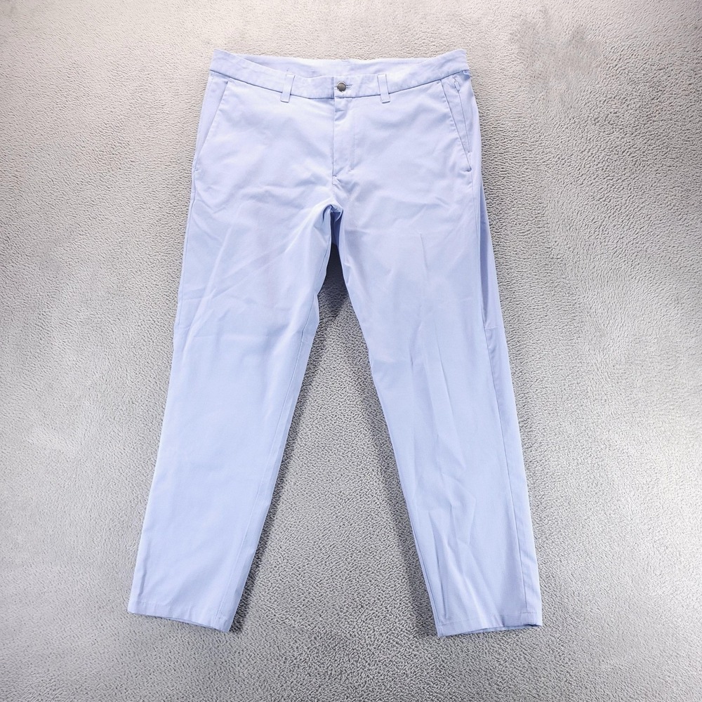 Lululemon Pants Mens 36x28 Blue Commission Slim Tech Stretch